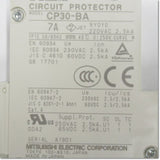 Japan (A)Unused,CP30-BA,1P 1-M 7A circuit protector 1-Pole,MITSUBISHI 