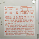Japan (A)Unused,CP30-BA,1P 9-M 3A  サーキットプロテクタ 警報スイッチ付き ,Circuit Protector 1-Pole,MITSUBISHI