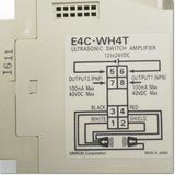 Japan (A)Unused,E4C-WH4T  アンプ分離形超音波センサ アンプユニット部 NO/NCスイッチ切替式 ,Ultrasonic Sensor,OMRON