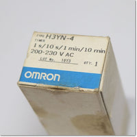 Japan (A)Unused,H3YN-4,AC200V 0.1s-10m timer,Timer,OMRON 