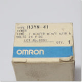 Japan (A)Unused,H3YN-41,DC24V 0.1m-10h timer,Timer,OMRON 