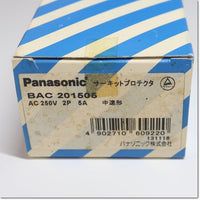 Japan (A)Unused,BAC201505 2P 5A circuit protector 2-Pole,Panasonic 