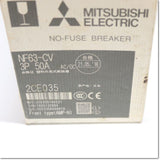 Japan (A)Unused,NF63-CV,3P 50A MCCB 3 Poles,MITSUBISHI 