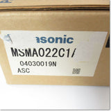Japan (A)Unused,MSMA022C1A  ACサーボモータ 200W 200V ,Panasonic,Panasonic
