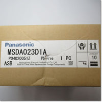 Japan (A)Unused,MSDA023D1A  ACサーボアンプ 200W 三相200V ,Panasonic,Panasonic