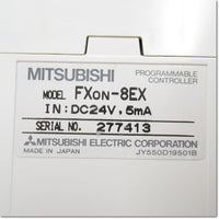 Japan (A)Unused,FX0N-8EX  増設入力ブロック DDC入力8点 ,I/O Module,MITSUBISHI