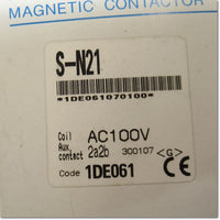Japan (A)Unused,S-N21,AC100V 2a2b  電磁接触器 ,Electromagnetic Contactor,MITSUBISHI
