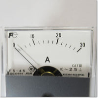 Japan (A)Unused,FS-45 30A 0-30A  交流電流計 ダイレクト計器 ,Ammeter,Fuji