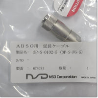 Japan (A)Unused,VRE-P028SAC　1回転型アブソコーダ検出器 引出しケーブル付きコネクタ + 延長ケーブル[3P-S-0102-5]付き ,Sensor Other / Peripherals,Other