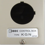 Japan (A)Unused,KGN111Y  φ30 コントロールボックス 1点用 ,Control Box,IDEC