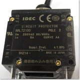 Japan (A)Unused,NRLT2100-5AAA 2P 5A  サーキットプロテクタ ,Circuit Protector 2-Pole,IDEC