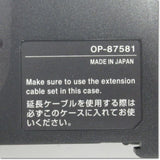 Japan (A)Unused,OP-87581  拡張ユニット延長ケーブル DINレール取付 1m ,KV Nano Series Other,KEYENCE