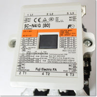 Japan (A)Unused,SC-N4/G DC24V 2a2b  電磁接触器 ,Electromagnetic Contactor,Fuji