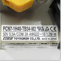 Japan (A)Unused,PCN7-1H40-TB34-M2  PLC対応コネクタ端子台 ,Conversion Terminal Block / Terminal,TOGI