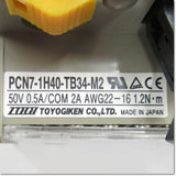 Japan (A)Unused,PCN7-1H40-TB34-M2  PLC対応コネクタ端子台 ,Conversion Terminal Block / Terminal,TOGI