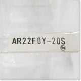Japan (A)Unused,AR22F0Y-20S  φ22 押しボタンスイッチ 角丸フレーム 2a ,Push-Button Switch,Fuji
