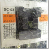 Japan (A)Unused,SC-03,AC100V 1a　電磁接触器 ,Electromagnetic Contactor,Fuji