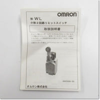 Japan (A)Unused,WLNJ-2  2回路リミットスイッチ コイル・スプリング形 ,Limit Switch,OMRON