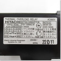 Japan (A)Unused,TR20B-1E 0.6-1A ,Thermal Relay,HITACHI 
