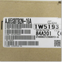 Japan (A)Unused,AJ65SBTB2N-16A  CC-LinkリモートI/Oユニット AC100V入力16点 端子台タイプ ,CC-Link / Remote Module,MITSUBISHI