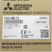 Japan (A)Unused,FX3G-60MT/ES Japanese model AC100-240V ,Main Module,MITSUBISHI 