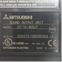 Japan (A)Unused,GT15-SOUT  音声出力ユニット ,GOT1000 Series,MITSUBISHI