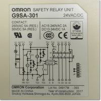 Japan (A)Unused,G9SA-301 AC/DC24V Safety Module / I / O Terminal,OMRON 