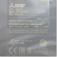 Japan (A)Unused,Q02UCPU  ユニバーサルモデルQCPU ,CPU Module,MITSUBISHI