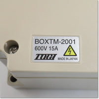 Japan (A)Unused,BOXTM-2001  中継ボックス 端子台付き 600V 15A ,Relay Box,TOGI
