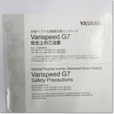 Japan (A)Unused,CIMR-G7A20P4  インバータ 0.4kW 三相200V ,Yaskawa,Yaskawa