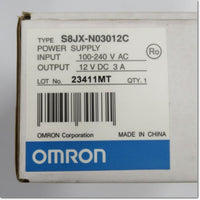 Japan (A)Unused,S8JX-N03012C Japanese equipment,DC12V Output,OMRON 