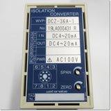 Japan (A)Unused,WVP-DCZ-36A-1　絶縁変換器 アイソレータ AC100V ,Signal Converter,Other