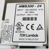 Japan (A)Unused,HWS300-24　スイッチング電源 24V 14A ,DC24V Output,TDK
