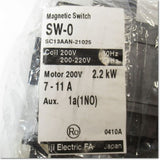Japan (A)Unused,SW-0,AC200V 7-11A 1a　電磁開閉器 ,Irreversible Type Electromagnetic Switch,Fuji