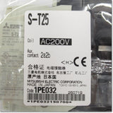 Japan (A)Unused,S-T25,AC200V 2a2b  電磁接触器 ,Electromagnetic Contactor,MITSUBISHI