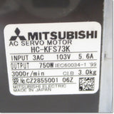 Japan (A)Unused,HC-KFS73K　ACサーボモータ 0.75kW キー溝付き ,MR-J2S,MITSUBISHI