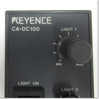 Japan (A)Unused,CA-DC100  画像処理用LED照明コントローラ ,LED Lighting / Dimmer / Power,KEYENCE