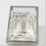 Japan (A)Unused,MY4N-D2,DC24V ミニパワーリレー ,Mini Power Relay<my> ,OMRON </my>
