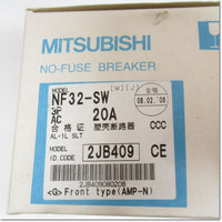 Japan (A)Unused,NF32-SW,3P 20A AL-1L SLT Japanese electric motor ,MCCB 3 Poles,MITSUBISHI 