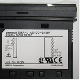 Japan (A)Unused,K3MA-L AC100-240V  温度指示計/指示警報計 白金測温抵抗体
/熱電対入力 96×48mm ,Digital Panel Meters,OMRON
