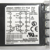 Japan (A)Unused,KM50-C1-FLK  スマート電力量モニタ AC100-240V 48×48mm パルス入力 ,Electricity Meter,OMRON