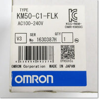 Japan (A)Unused,KM50-C1-FLK  スマート電力量モニタ AC100-240V 48×48mm パルス入力 ,Electricity Meter,OMRON