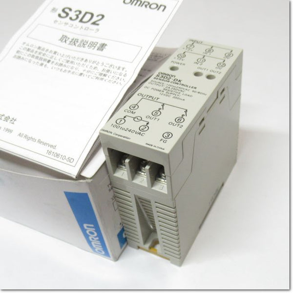 Japan (A)Unused,S3D2-DK  センサコントローラ  リレー出力 AC100-240V