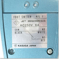 Japan (A)Unused,KFL1  フットスイッチ 1c モメンタリ 1m ,Foot Switch,KASUGA