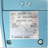 Japan (A)Unused,KFL1 フットスイッチ 1c モメンタリ 1m ,Foot Switch,KASUGA 