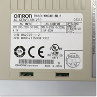 Japan (A)Unused,R88D-WN04H-ML2  ACサーボドライバ MECHATROLINK-Ⅱ通信 AC200V 400W ,OMRON,OMRON