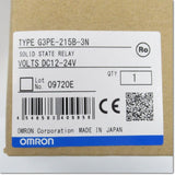 Japan (A)Unused,G3PE-215B-3N DC12-24V　ヒータ用ソリッドステート・コンタクタ ,Solid-State Relay / Contactor,OMRON