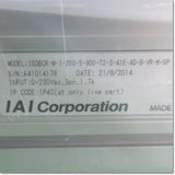 Japan (A)Unused,【大型・重量物】 ISDBCR-M-I-200-5-900-T2-S-A1E-AQ-B-VR-W-SP  ロボシリンダ クリーンルーム対応 本体幅120mm　コントローラ[SCON-CA-200I-NP-2-2]と回生ユニット[REU-2]付き ,Actuator,IAI