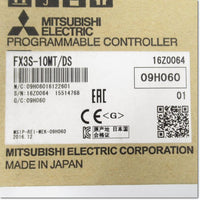 Japan (A)Unused,FX3S-10MT/DS Japanese model,Main Module,MITSUBISHI 