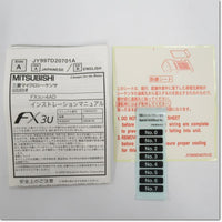 Japan (A)Unused,FX3U-4AD  アナログ入力ブロック 4ch ,Analog Module,MITSUBISHI